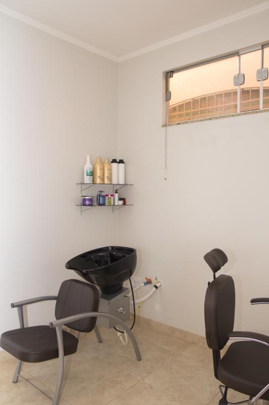 Sala de escova e hidratação