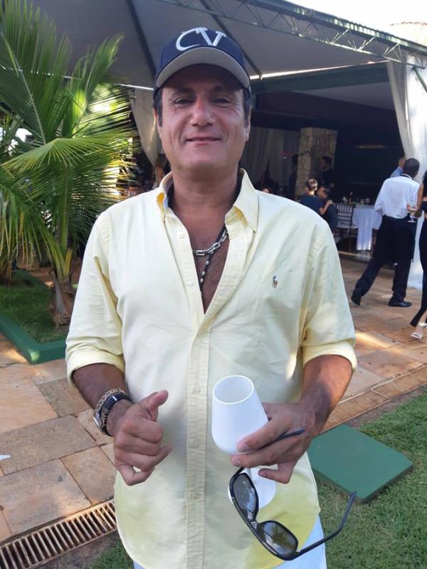 O aniversariante Marcelo Camargo