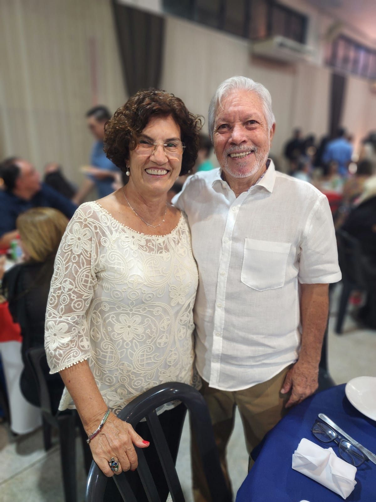 Maria Helena e José Ivo Vannuchi