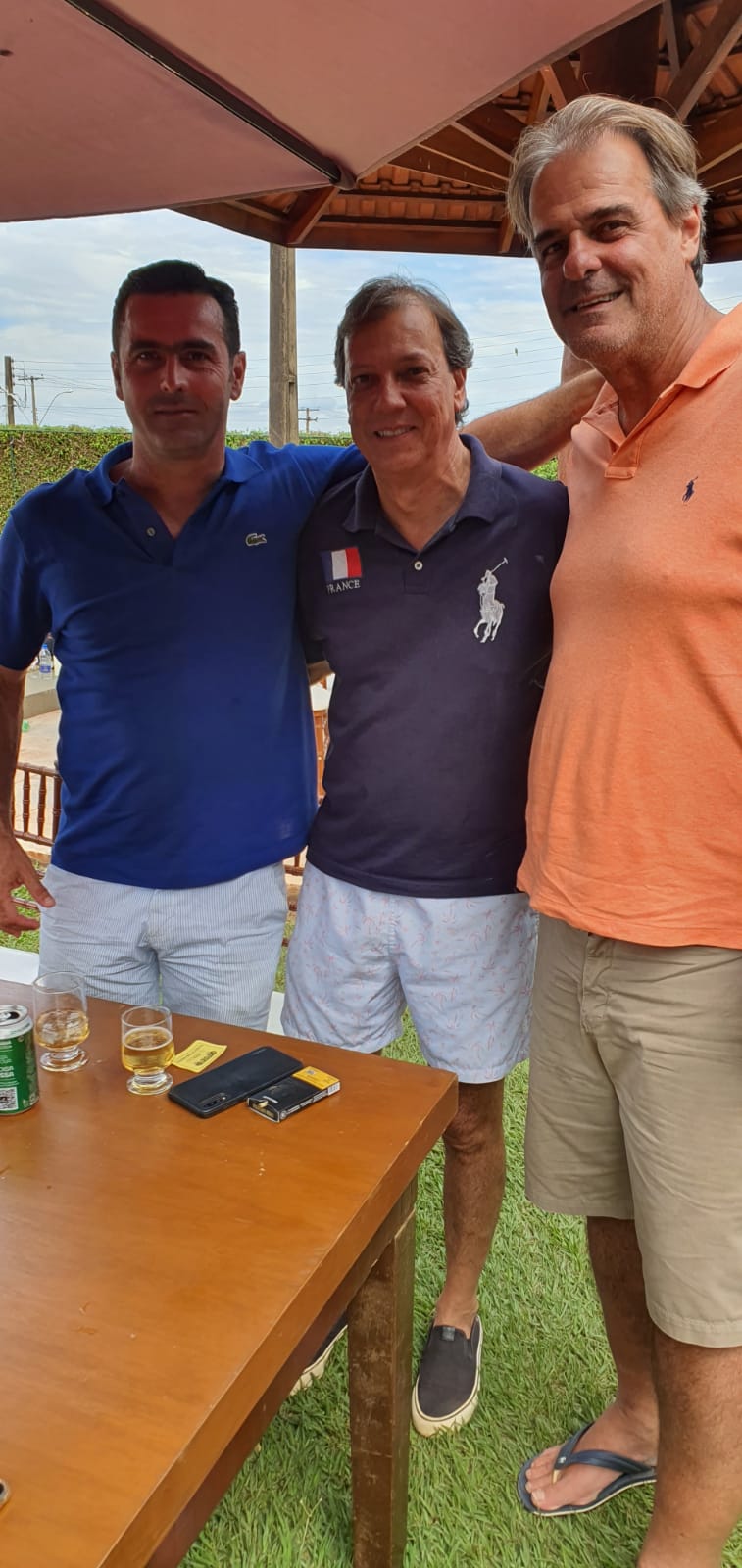 Flávio  Leite de Moraes,   Carlinhos  Morandini, Aluísio  Alves