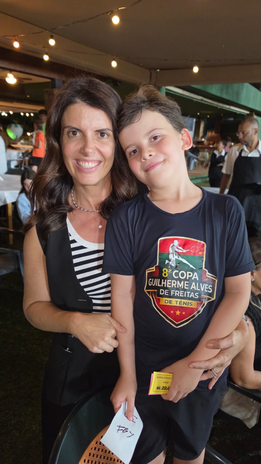 Sergininho e Renata Junqueira  Mendonça