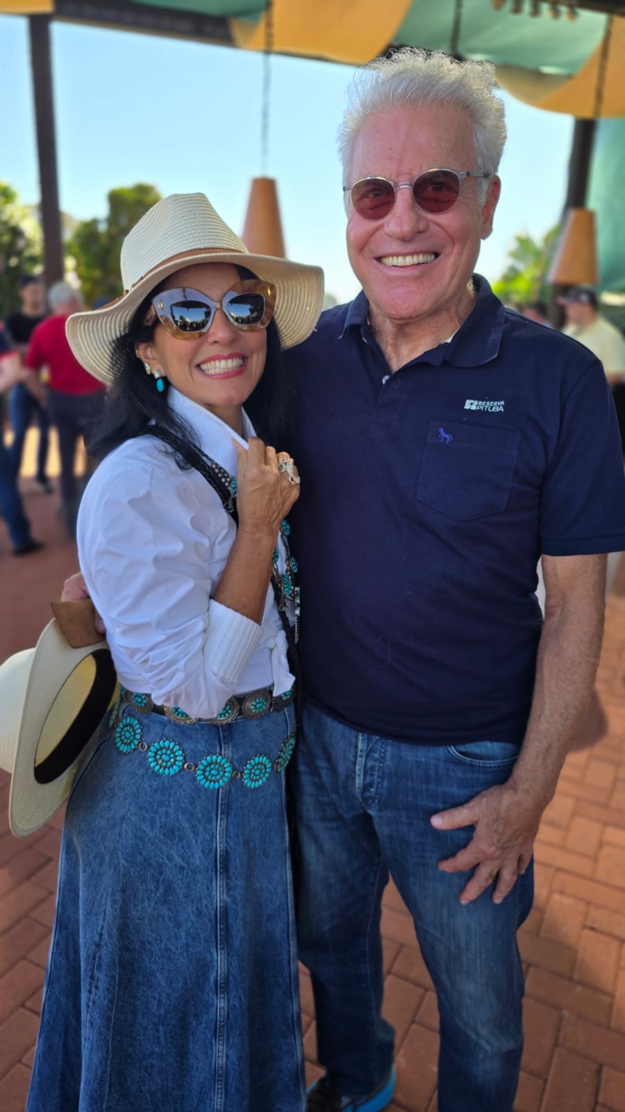 Thereza  Collar e Gustavo  Halbreich