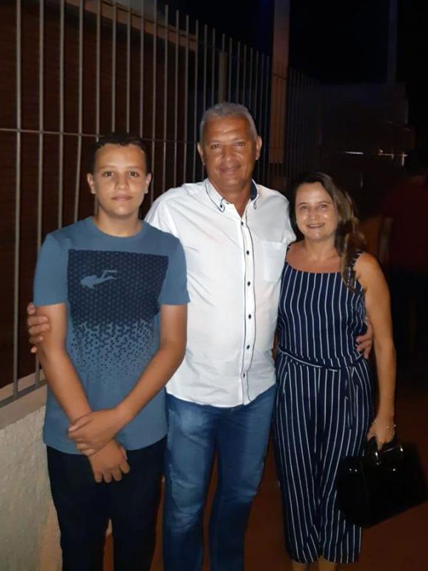 Murilo, Carlos e Meire Matiusso