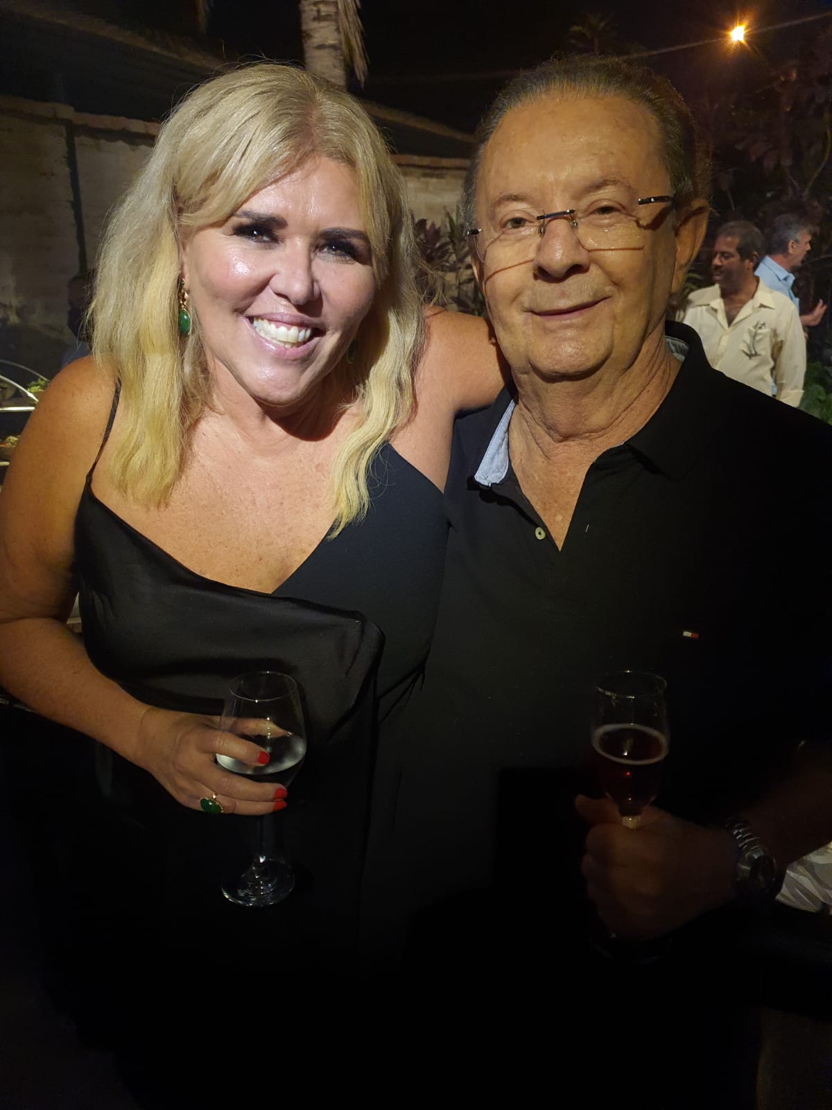 Mônica  Ciconelli com Paulo  Consoni