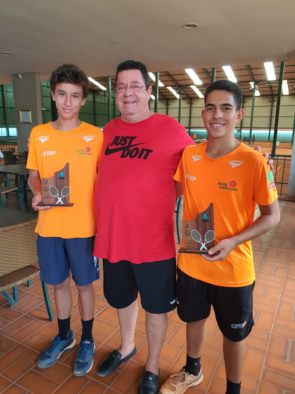 Campeões: João Paulo Junqueira  Franco, Lucas  Borges