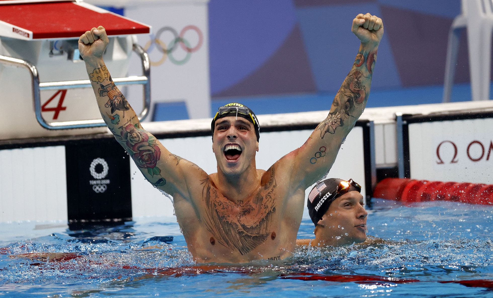 Bruno Fratus, bronze na natação- HOW HWEE YOUNG / EFE