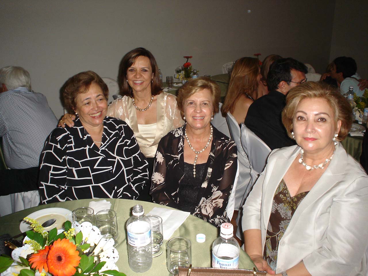 Dalva Carneiro Leão, Beth Nicolau, Solange Marteletto e Marli Chediack
