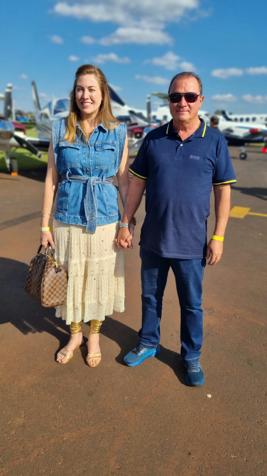 Luciana e Palimercio Tazinaffo