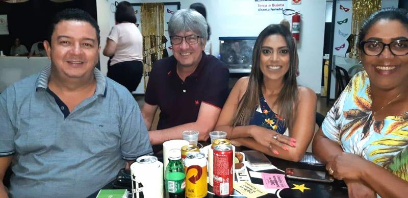 Rogilson Santos, Toninho Meorin, Dryelli Meorin, Leidamar Santos