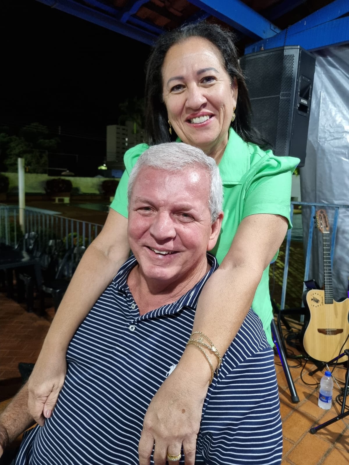 Osvania e Cláudio Melon