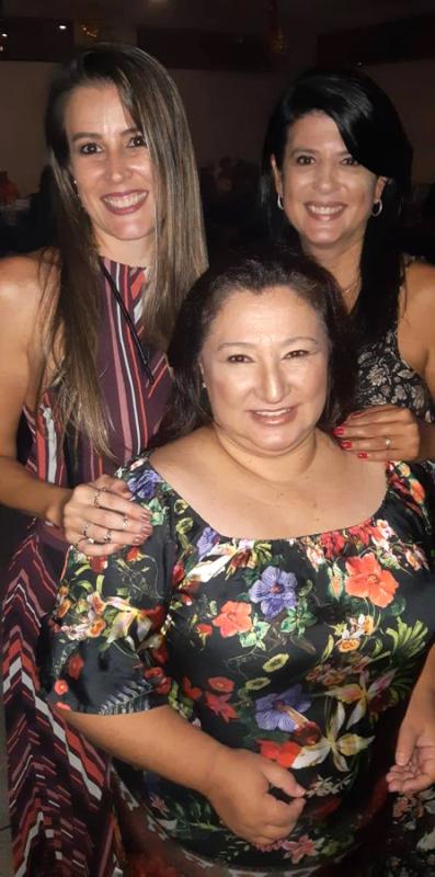 Vanessa Barros, Inês Parciano, Ednea Linares