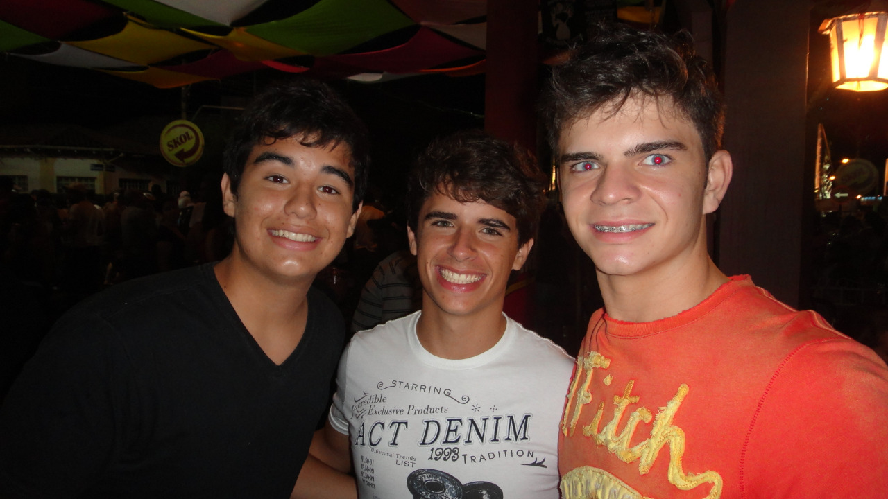 Renatinho Contin, Vitor Parreira e Gabriel Canato