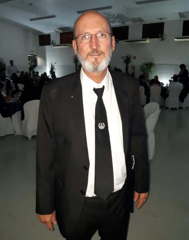 Joaquim Inácio Martins, atual Venerável da Loja Maçônica Nova Luz Joaquinense