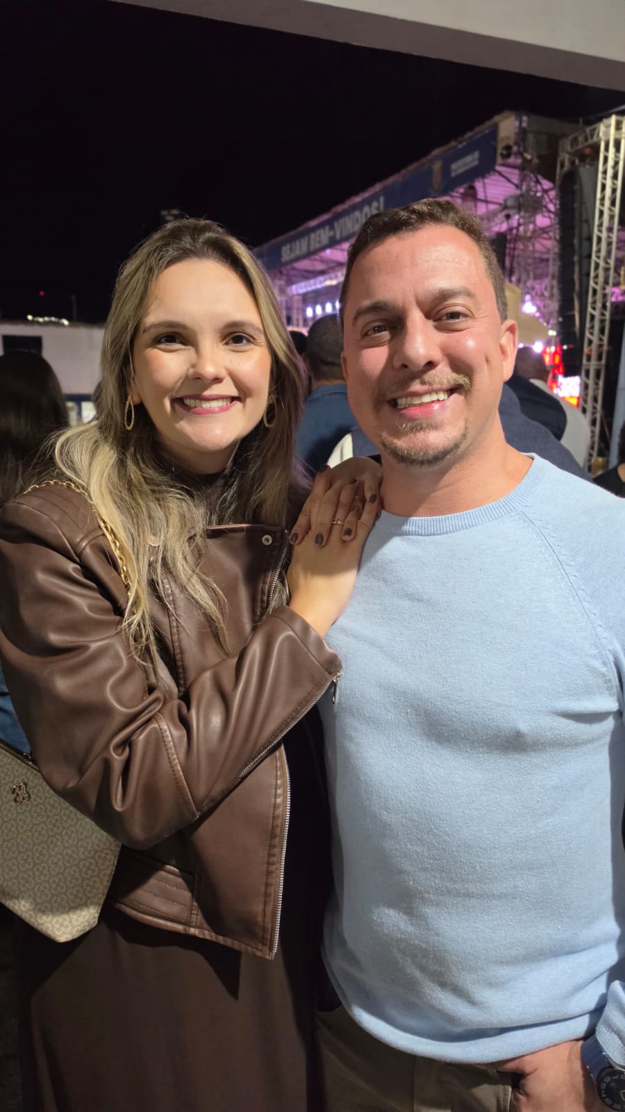 Marcela e Vinícius Jorge