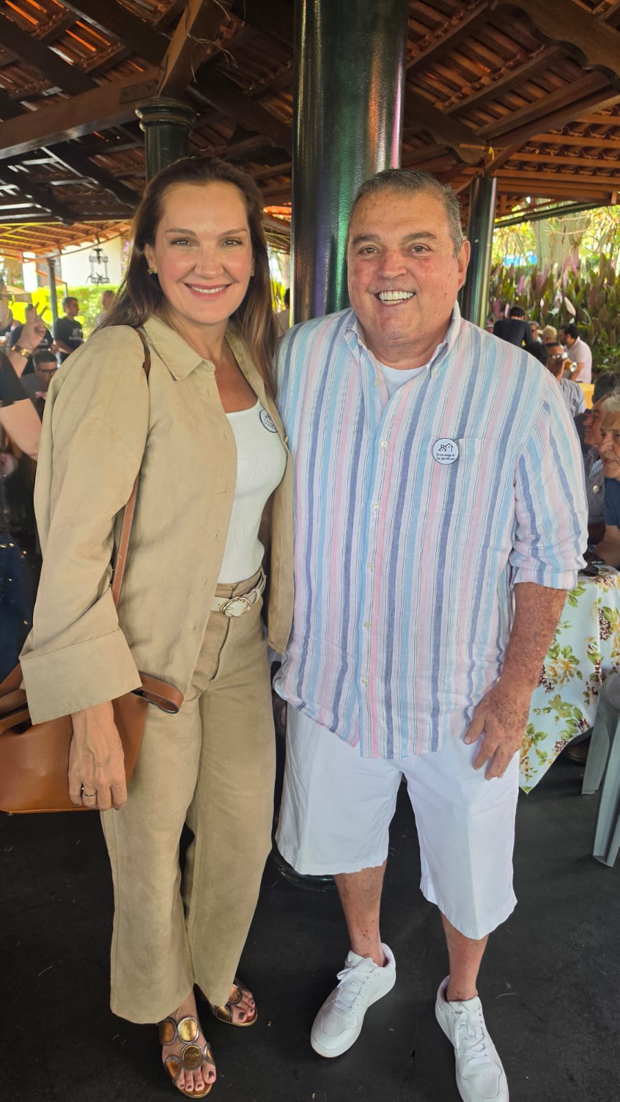 Angélica  e Carlos  Delmonaco