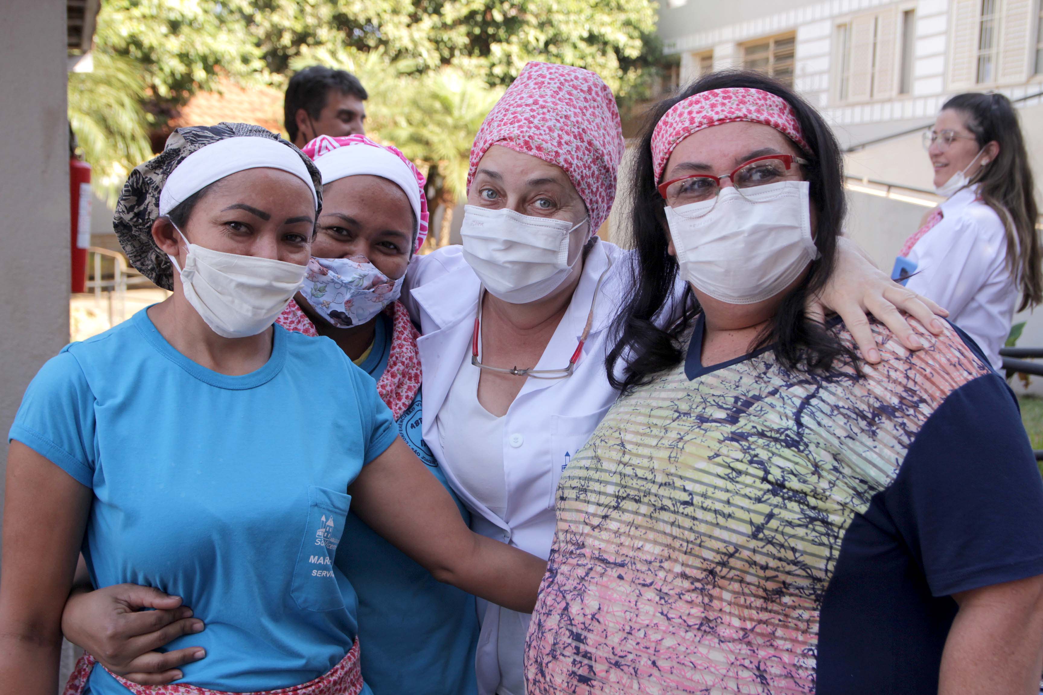 Maria de Jesus, Sônia, Eugênia, Cláudia