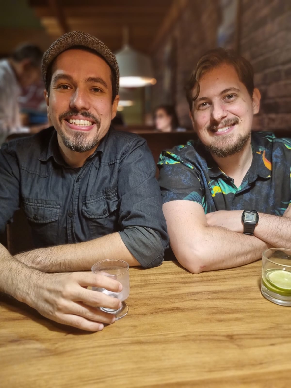 Leonardo Vivaldo e Felipe Petenussi