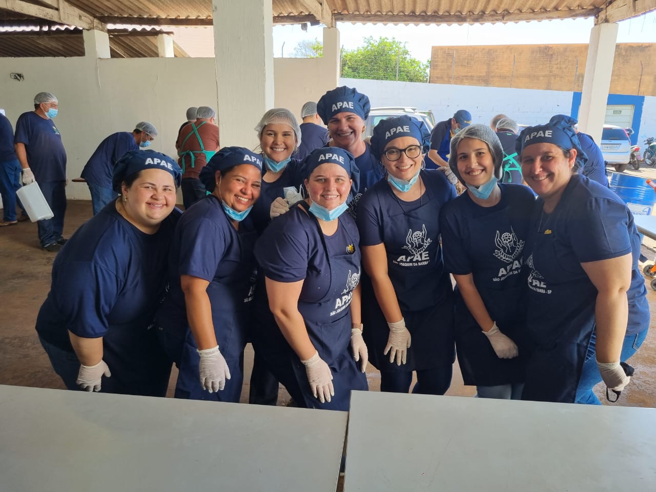 O louvável trabalho das voluntárias