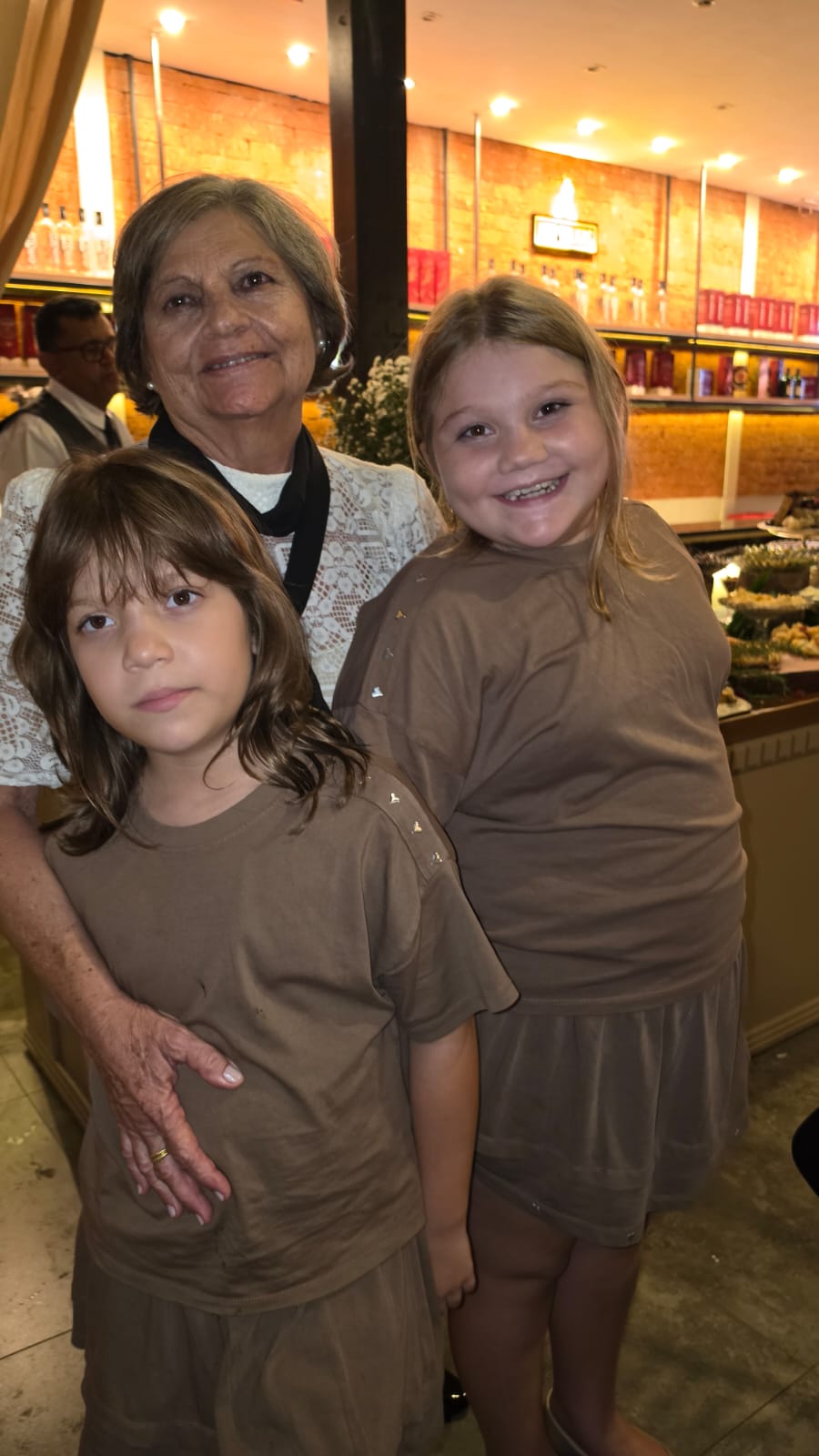 Antonella, Manuela e Aninha Martiniano
