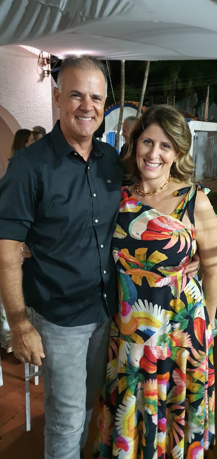 Lamis e José  Osmar  Ferraciolli