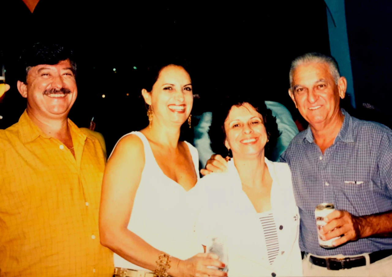 Regina e  José  João  Honorato,  Ana Maria e Armando  Rosa  Silva