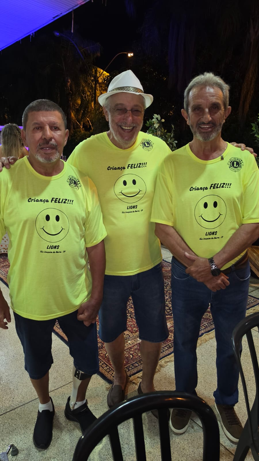 Comissão  de frente: Alceu  Gonçalves, Antônio Abdo  Chedid, Washington  Fernandes