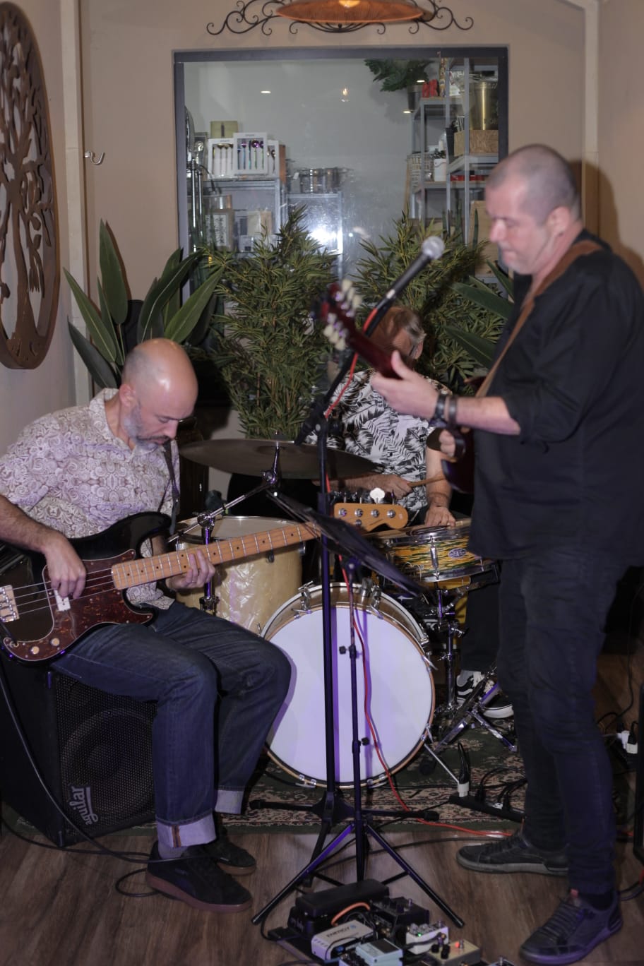 O evento contou com o jazz do Grupo Pó de Café