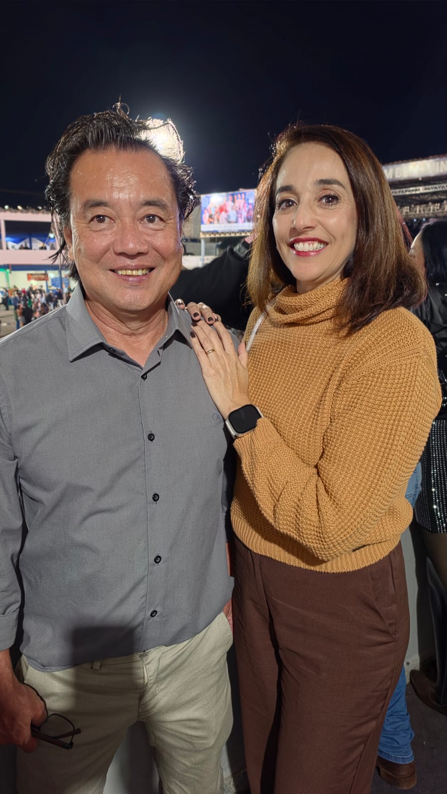 Cláudia e Carlos Takasaki