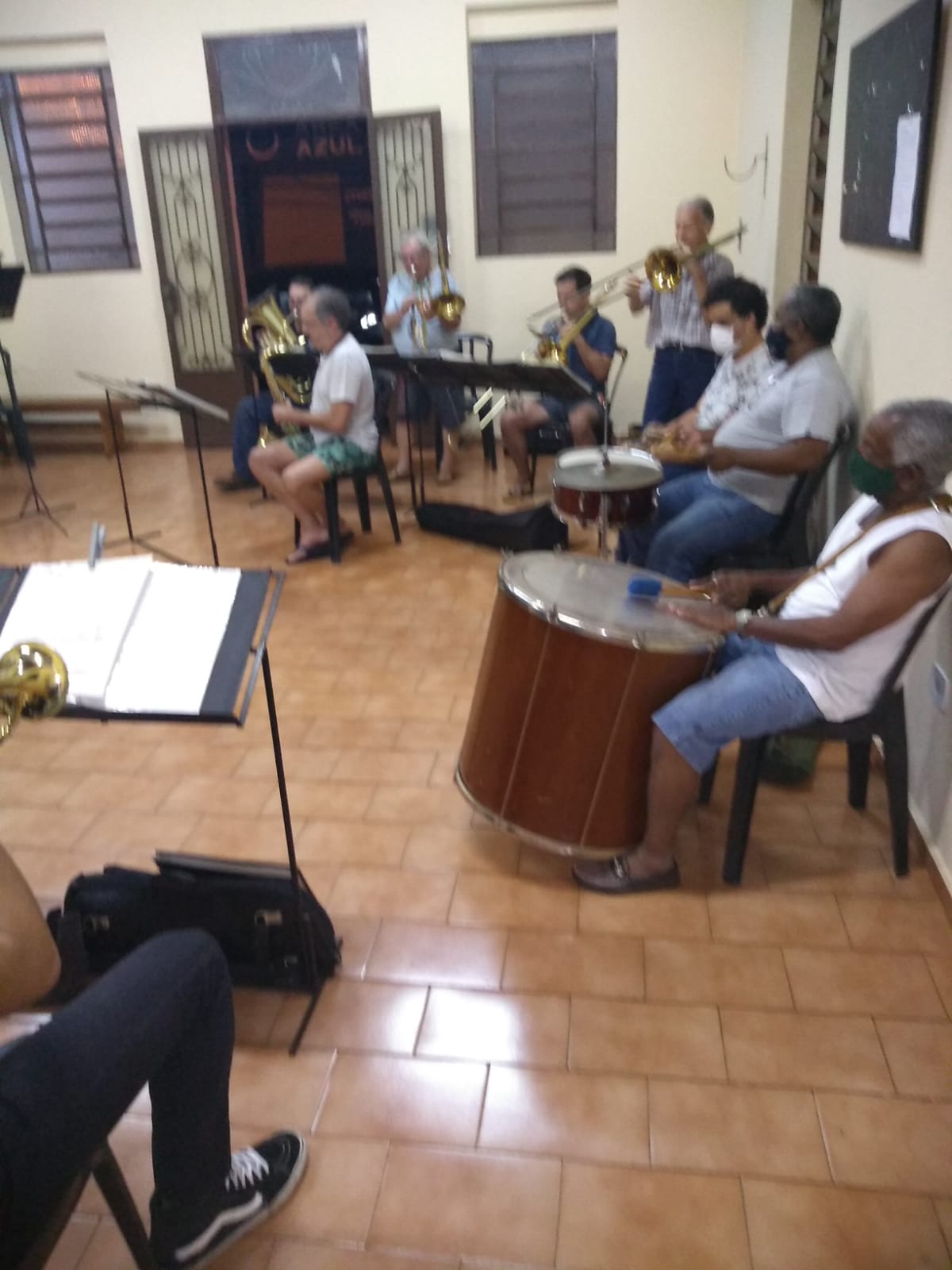 Ensaio no dia 4 de novemvro