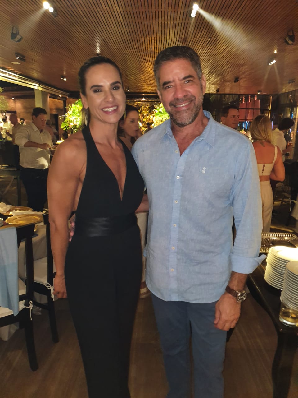 Cristiana e Carlos Sauaia