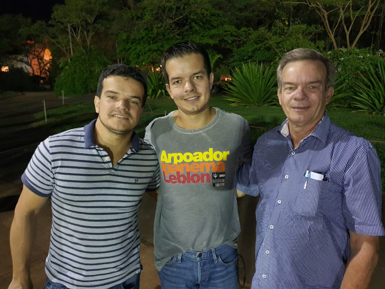 Marcelo, Fábio e Virgílio Ferreira Jorge