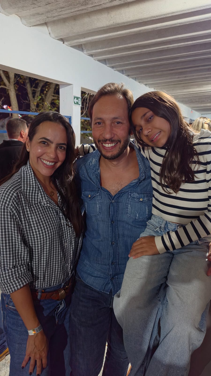 Luiza Helena, Ronaldinho, Olivia Teixeira Valentini