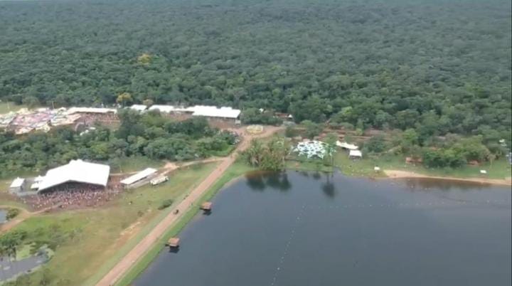 Uma das represas do Clube Náutico, onde aconteceu a tragédia