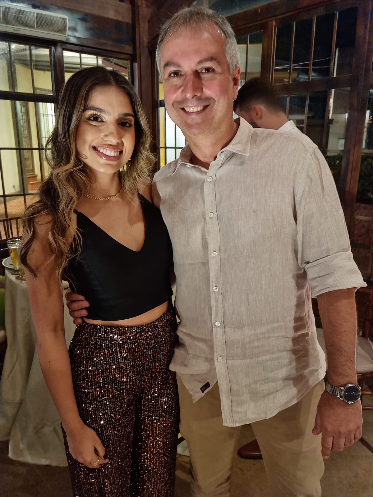 Larissa  Tazinaffo,   Fabiano  Bergson