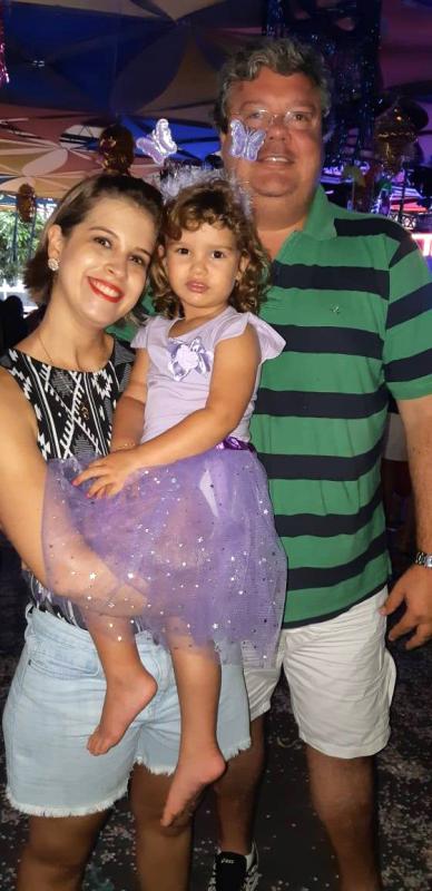 Manuela, Ananda e Beto Benine