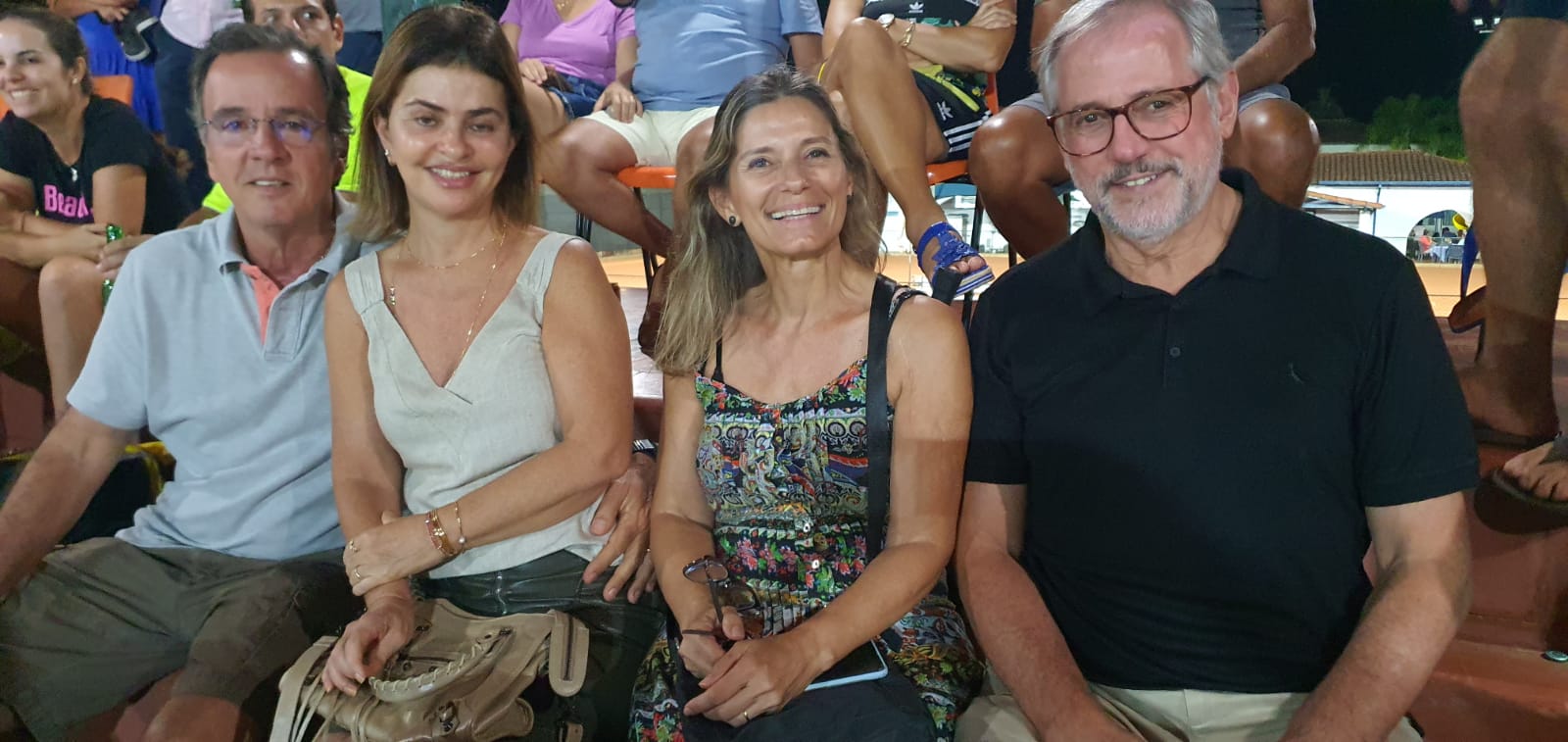 Rogério e Luciana Almeida Prado, Cláudia Pimenta, Jorge Sandrin