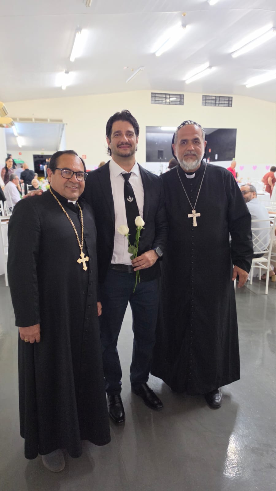 Monsenhor Wilson, Faez Badran, Padre Kelmon