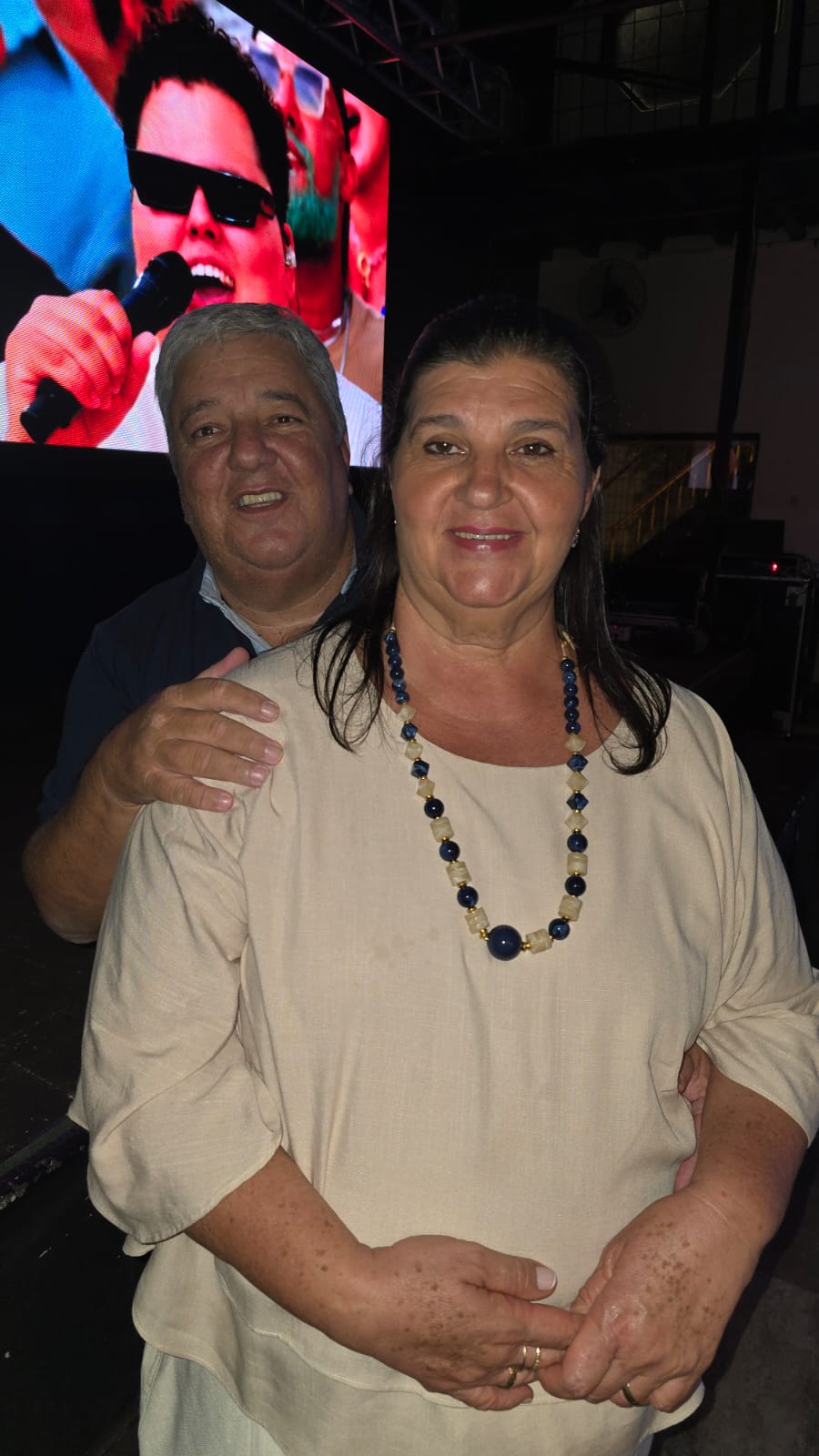Lurdinha e  Marcelo Marcussi