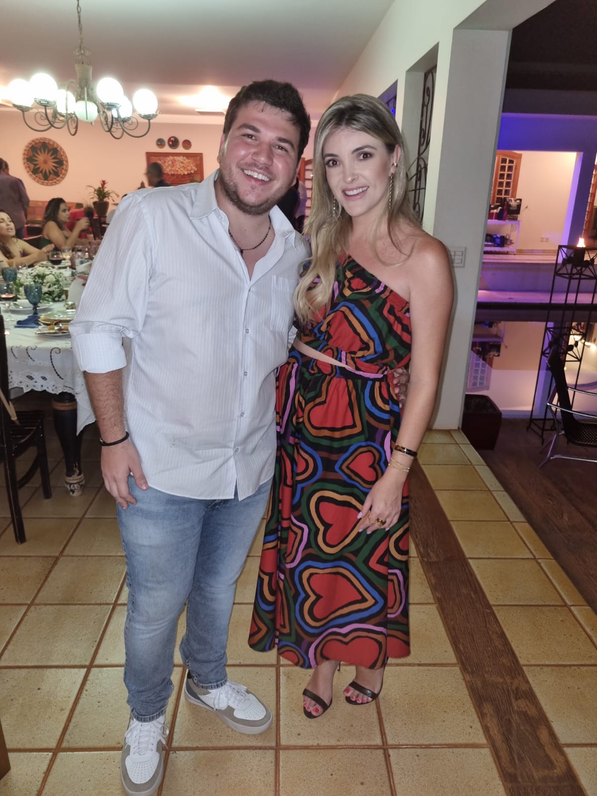 Helena Fausta e Arthur Melon