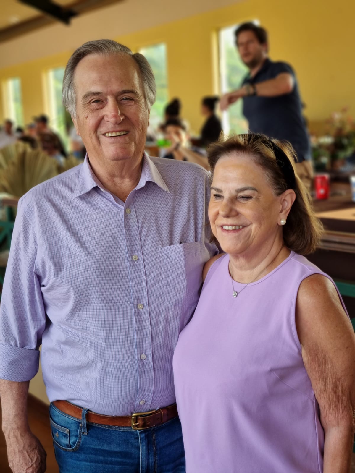 Cláudia e Roberto Diniz Junqueira