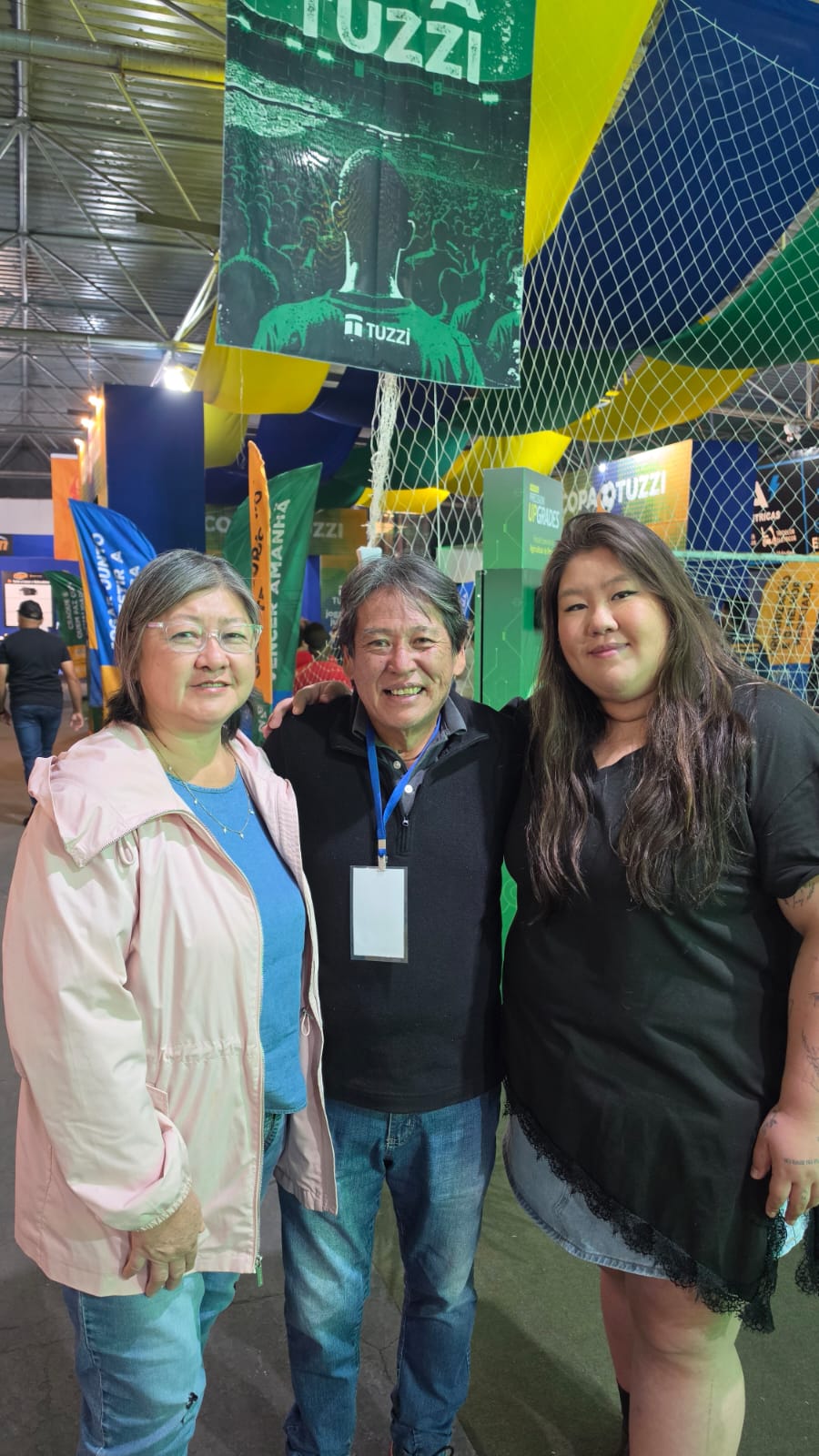 Márcia, Ricardo, Naomi Harada