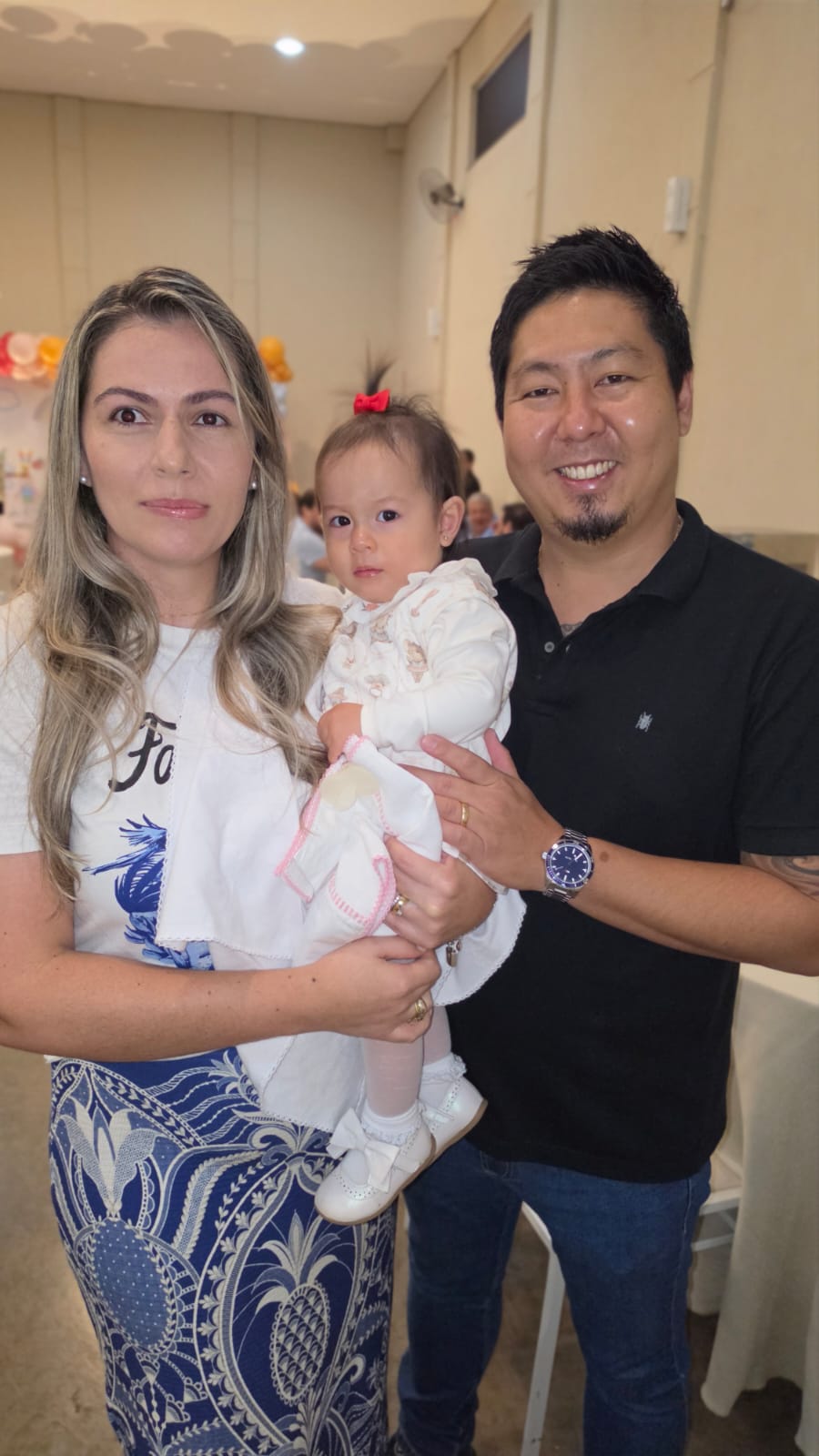 Helena Emi, Luana  e Danilo  Hattori