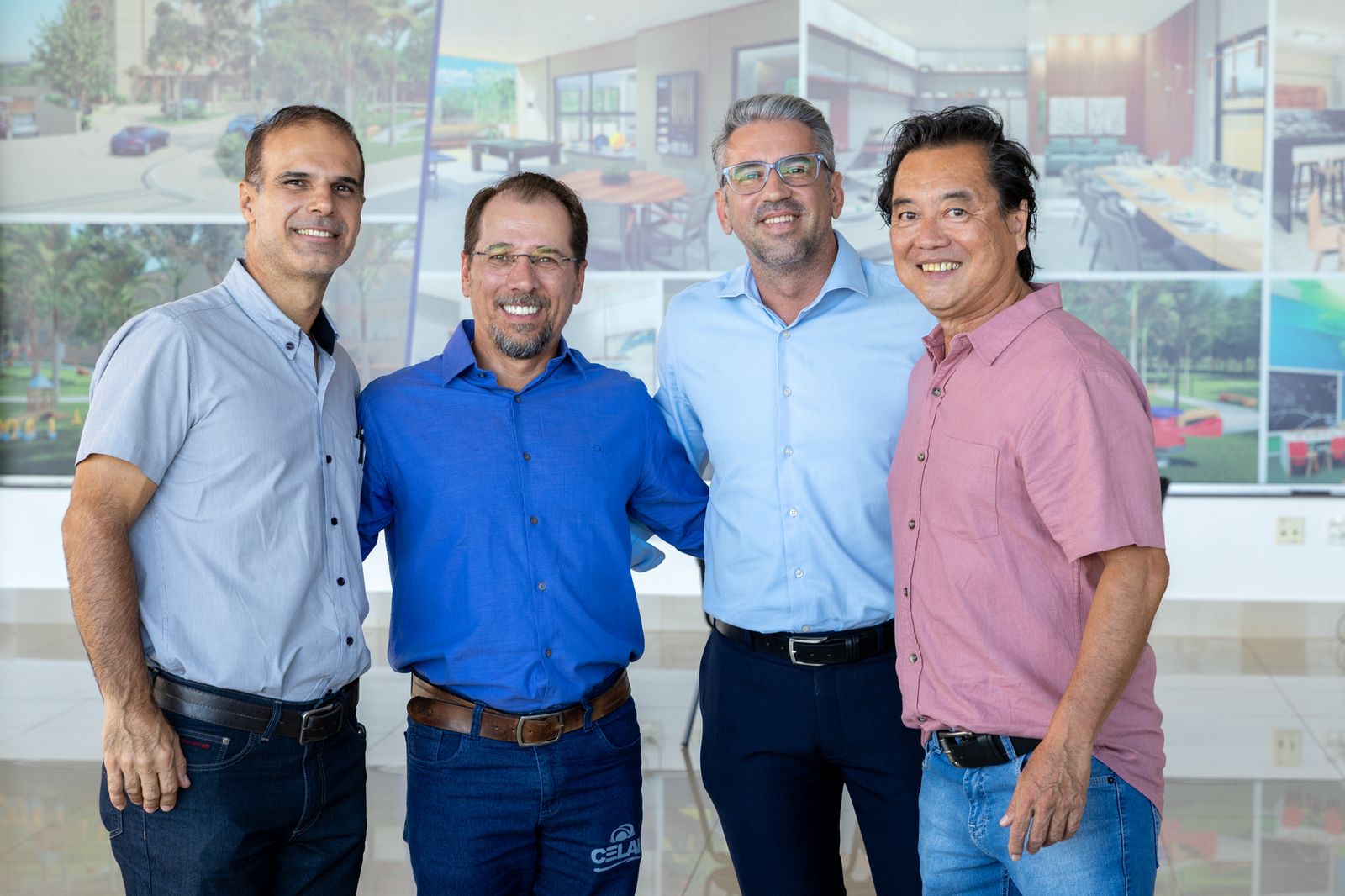 Cláudio, Luiz Ribeiro, Rodrigo Finochio