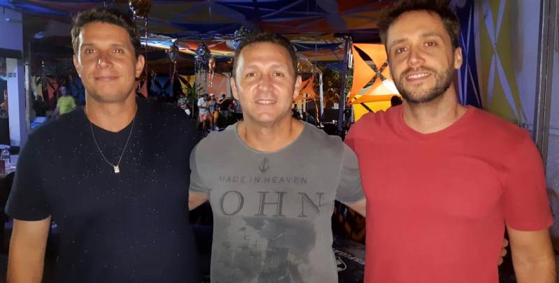 Jonas Martins, Ocimar da Silva, Luís Fernando Santos