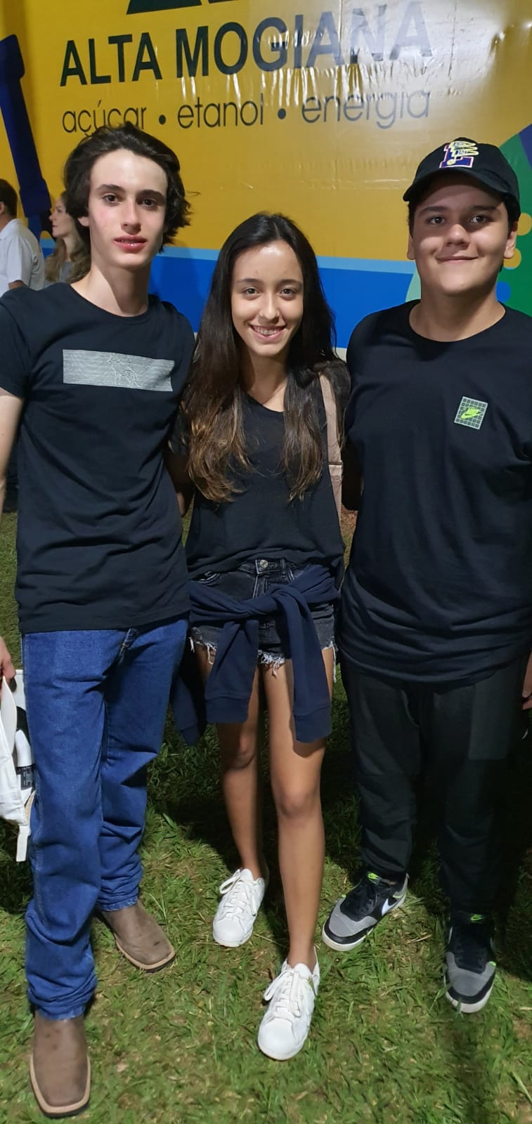 Isaque Nascimento, Helena Melo, Luís Antônio Caputti