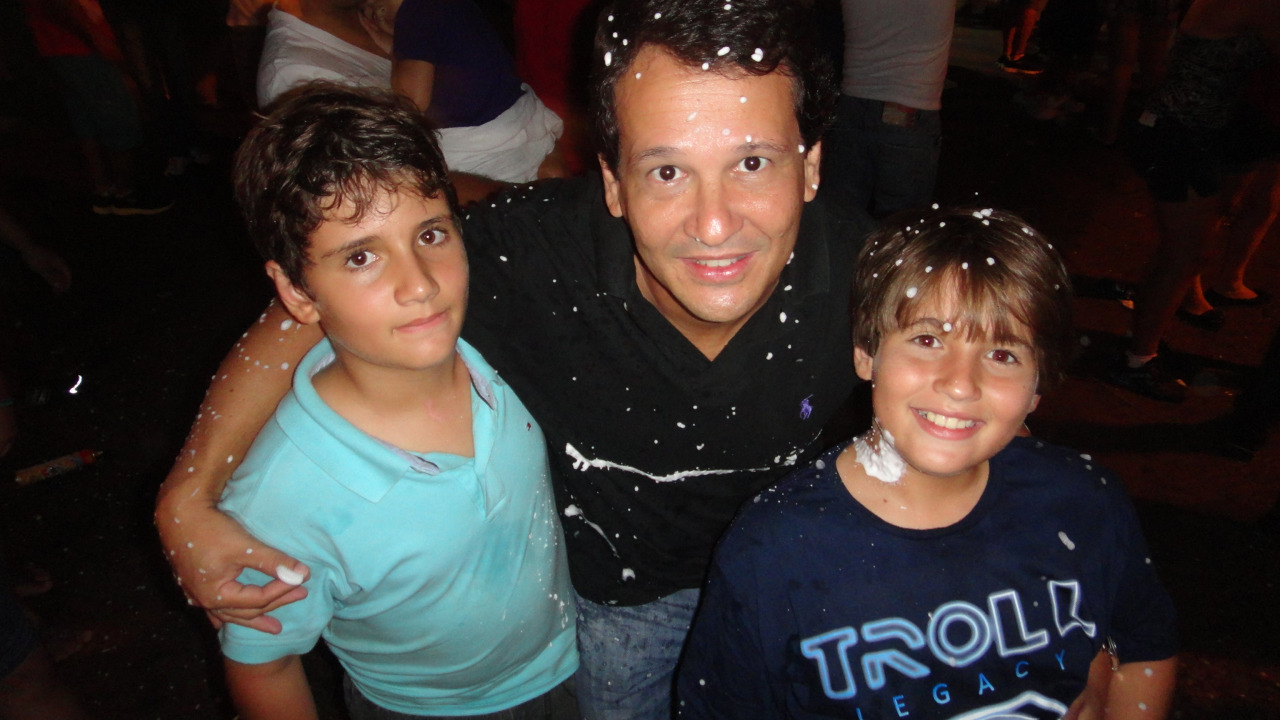 Nilton Campos, Mateus Campos e Gustavo Campos