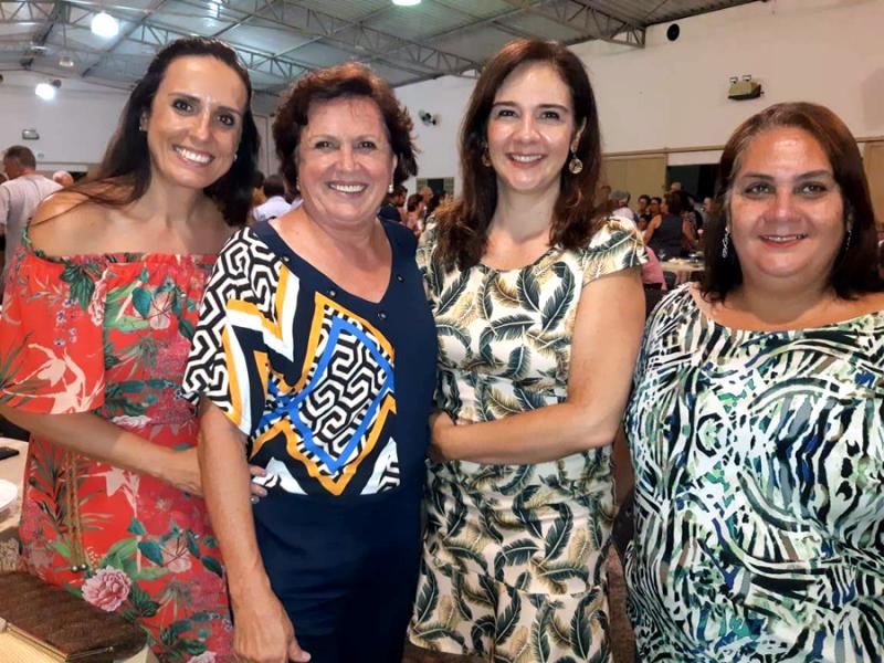 Vanesca Contin, Cidinha Contin, Sandra Borges, Cláudia Nunes
