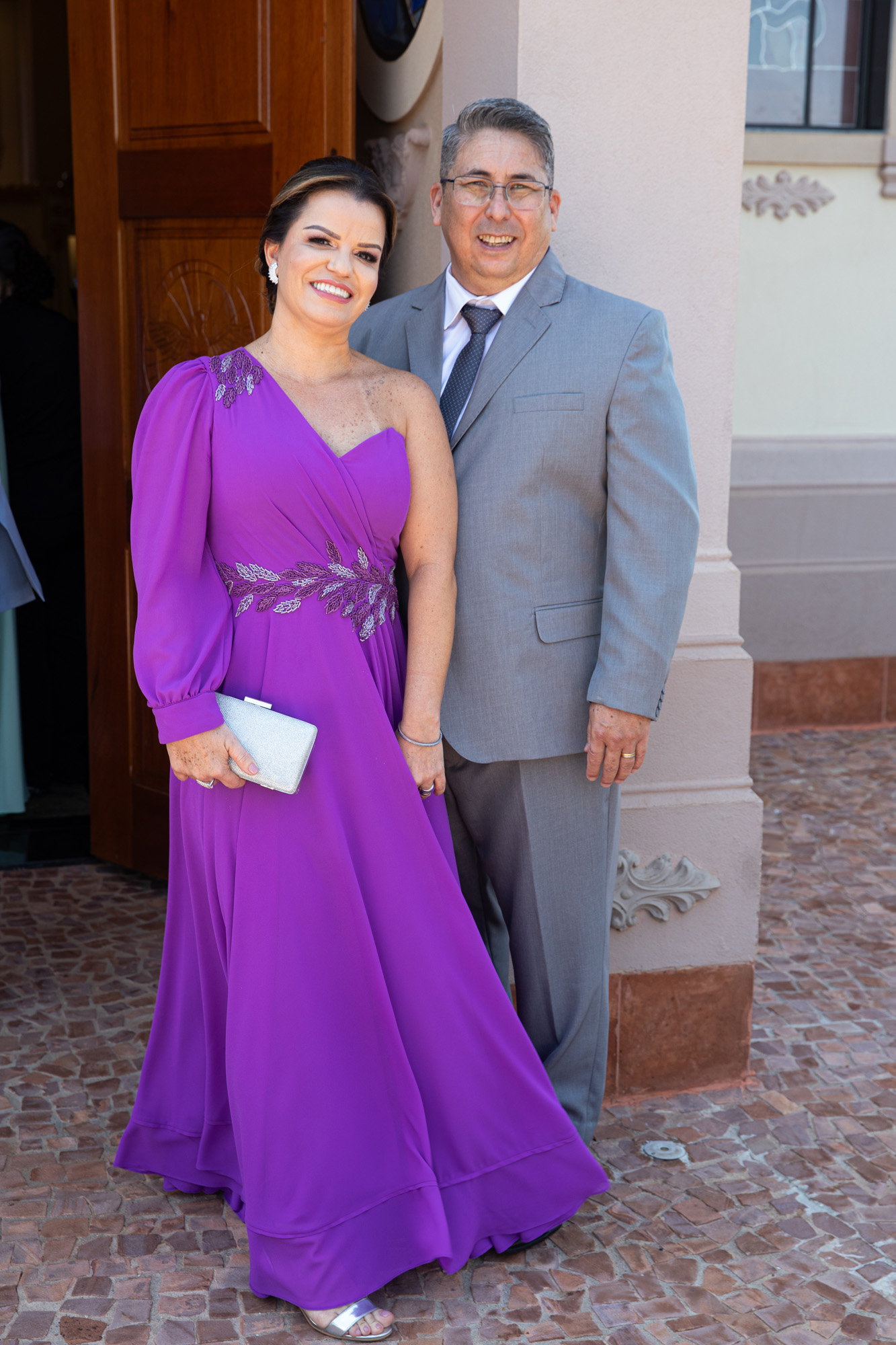 Pais do noivo, Susi e Edimar Fukui