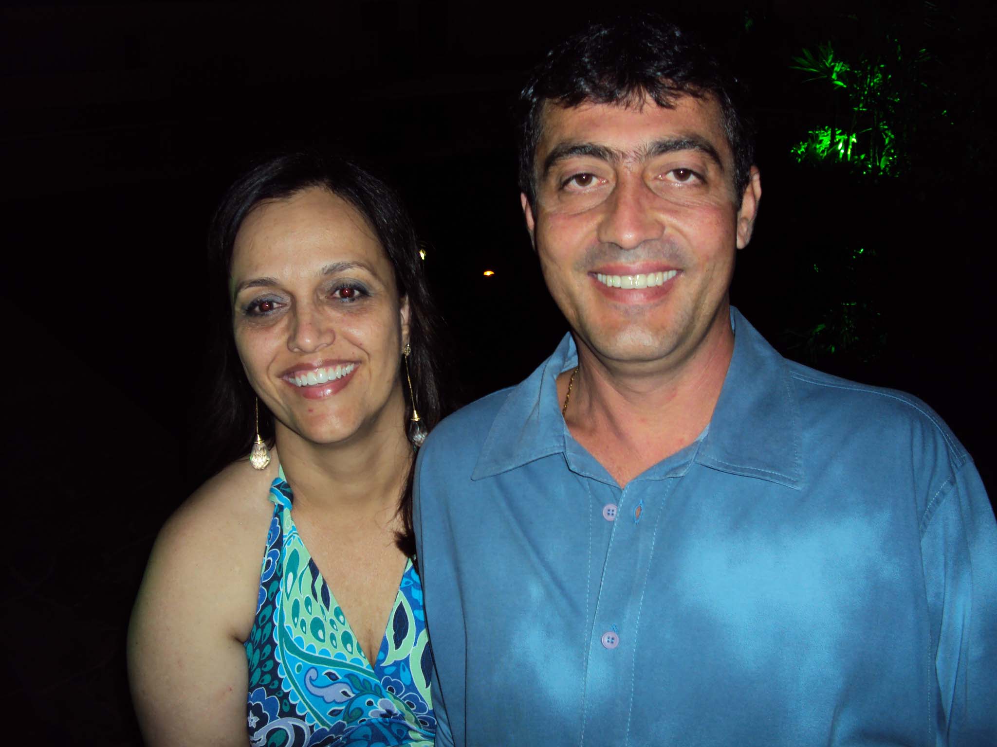 Cristiane e Luis Carlos Moreira