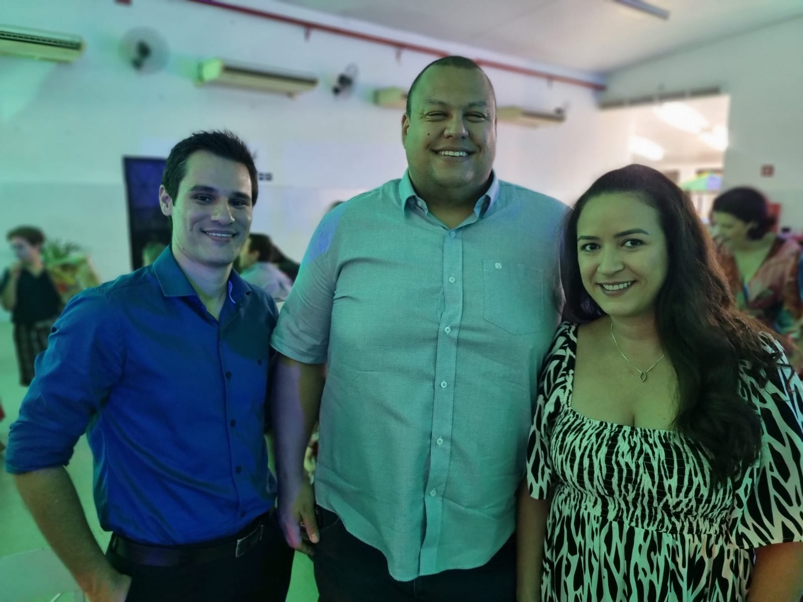 Wanderley  Matheus,  Flávia  e  Leonardo  Pires